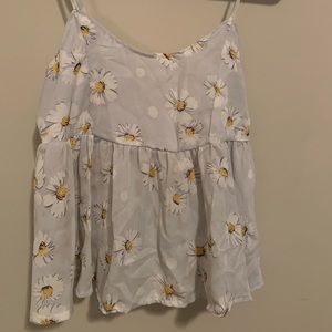 Daisy tank top